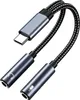 MMOBIEL USB-C auf 3.5mm Kopfhörer und Mikrofon Adapter – 16 Produktbild-Vorschau 1