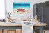 MuchoWow® Poster Meer - Aquarell - Seestern 120x80 cm - Produktbild-Vorschau 3
