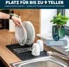 eluno Abtropfmatte inkl. Abtropfgestell, rutschfeste Produktbild-Vorschau 4