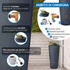 4rain VASO 2in1 serbatoio per pioggia 220 litri grigio Anteprima dell’immagine prodotto 4