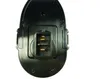 A close-up view of the connector port on a black power tool battery. Produktbild-Vorschau