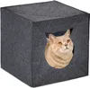Relaxdays Katzenhöhle Filz, Katzenbox für Regal, Produktbild-Vorschau 1