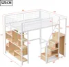 okwish Hochbett Metallbett Stockbett 140x200cm mit mit Produktbild-Vorschau 7