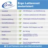 A table detailing the features and specifications of a motorized slatted frame. Produktbild-Vorschau