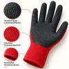 Arbeitshandschuhe Latex rot/schwarz, 12 Paar, Größe 11 Produktbild-Vorschau 2