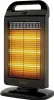 A black infrared heater with glowing heating elements. Anteprima dell’immagine prodotto