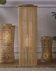 BELIANI Laterne Hellbraun aus Bambusholz 88 cm Hoch mit Produktbild-Vorschau 2