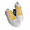 Flache Sneaker Schnürsenkel - Gelb Dunkel - 120 cm Produktbild-Vorschau