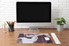 MuchoWow® Mauspad Mousepad Pferd - Schnee - Weiß 60x30 cm - Produktbild-Vorschau 3