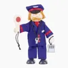 goki 51602 Biegepuppe Zugbegleiter, bunt (1 Stück) Produktbild-Vorschau 1
