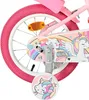 Volare Unicorn Kinderfahrrad - Mädchen - 14 Zoll - Rosa Produktbild-Vorschau 2