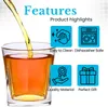 Intirilife 2x Whisky Glas in Transparent Klar Produktbild-Vorschau 3