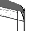 vidaXL Pavillon 3x3x2,65 m Anthrazit 180 g/m² Produktbild-Vorschau 3