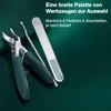 3-teiliges Set Nagelknipser mit Adler-Schnabel-Winkel für Produktbild-Vorschau 3