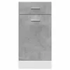 vidaXL Armoire basse à tiroirs Lyon gris béton 40x46x81,5 Voir les images du produit 4