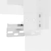 vidaXL TV-Wandschrank Hochglanz-Weiß 40x34,5x80 cm Produktbild-Vorschau 7