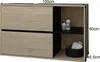 ML-Design Waschbeckenunterschrank hängend Braun, Produktbild-Vorschau 3
