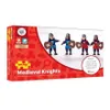 Bigjigs Chevaliers médiévaux en bois, 4 pièces. Voir les images du produit 2
