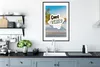 MuchoWow® Gerahmtes Poster Sommer - Zitat - Strand 60x90 cm Produktbild-Vorschau 4