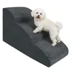 Domarex DOGGURU Streifen Grau Hundetreppe 3 Stufen 60x30x40 Produktbild-Vorschau 6
