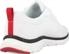 A close-up side view of a white sneaker. Produktbild-Vorschau