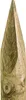 A close-up of the pointed end of a wooden stake. Produktbild-Vorschau