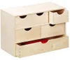 Box na drobné predmety, 6 zásuviek, drevený, ZELLER Náhľad obrázku produktu 1