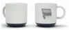 Hertha BSC Platine Tasse aus Keramik mit Metall-Fahne, 0,3 Produktbild-Vorschau 2