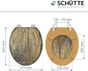 SCHÜTTE MDF WC sedátko SOLID WOOD, WC sedátko s motivem Náhled obrázku produktu 4