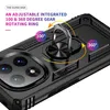 Per Xiaomi Redmi Note 14 Pro Plus 5G Armor Magnet Ring Anteprima dell’immagine prodotto 4