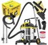 Bidone Aspira solidi e liquidi aspiratore in Acciaio Inox Anteprima dell’immagine prodotto 1
