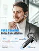 A man wearing a headset, with graphics illustrating noise cancellation features. Podgląd zdjęcia produktu