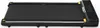 A black treadmill is shown from a slightly elevated side view against a white background. Anteprima dell’immagine prodotto