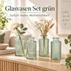 Boltze Vase Panja Gefäß in Grün 4-teilig aus lackiertem Produktbild-Vorschau 7