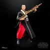 A Star Wars Black Series action figure of Chirrut Imwe holding a rifle. Produktbild-Vorschau