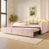 Flieks Polsterbett Tagesbett 90x200cm mit Ausziehbett, Produktbild-Vorschau 1