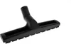 A black vacuum cleaner floor brush attachment with bristles. Produktbild-Vorschau