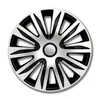 4 STK 16 Zoll Nardo silber / schwarz PETEX Radkappen Produktbild-Vorschau 1