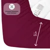 Spannbettlaken Jersey  Spannbetttuch 100% Baumwolle Größe Produktbild-Vorschau 4