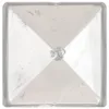 vidaXL Capuchons de poteau 6 pcs. Pyramide Métal galvanisé Voir les images du produit 4