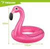 Flamingo aufblasbarer Schwimmring 102 cm – Strapazierfähige Produktbild-Vorschau 2