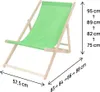 Liegestühle aus Holz 2er-Set "Chilienne" - 107 x 56,5 x 81 Produktbild-Vorschau 6
