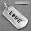 Anhänger 32x16mm LOVE rhodiniert Silber 925 silber 32x16mm Produktbild-Vorschau 3
