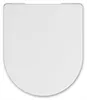 WC Sitz - Toilettensitz - D-form - 43 Cm X 37 Cm - Produktbild-Vorschau 5