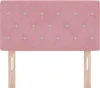vidaXL Kopfteil Rosa 80 cm Samt Produktbild-Vorschau 4