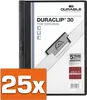Durable DURACLIP 30 - Schwarz - Transparent - PVC - 30 Produktbild-Vorschau 2