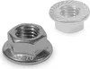K2 Hexagon flange M10 1000042 Sperrzahnmutter Edelstahl Produktbild-Vorschau 2