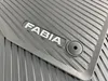 Skoda Fabia 4 Gummimatten Fußmatten 4 Gummi schwarz Logo Produktbild-Vorschau 6