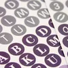 Oblique Unique 216 Buchstaben Zahlen Aufkleber Zeichen Produktbild-Vorschau 2