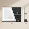 Puluomis Badspiegel 80x60, LED Badezimmerspiegel mit Produktbild-Vorschau 4
